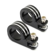 Support repose pieds pour pare cylindre 38mm compatible avec Harley Davidson HF5