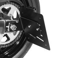Kennzeichenhalter seitlich S passend für Kawasaki Vulcan S / Café 15-24 schwarz Craftride
