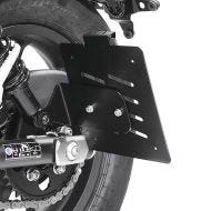 Support de plaque latéral compatible avec Honda Rebel 500 CMX 17-24 noir Craftride