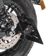 Support de plaque latéral S compatible avec Harley Davidson Sportster 04-20 noir Craftride