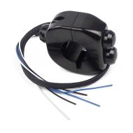 Lenkertaster / Lenkerschalter mit 3 Tasten passend für 22 mm Lenker Craftride Switch schwarz
