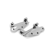 Kit de Fixation à quatre points compatible avec Harley Davidson Touring 2009-2013 chrome Craftride