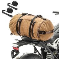 Rucksack für Moto Guzzi V7 / Cafe Classic Hecktasche Craftride VG8 inkl. Spanngurte braun_0