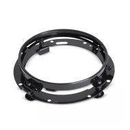 Montagering Scheinwerfer 7" Zoll passend für Harley Davidson Hauptscheinwerfer Craftride schwarz