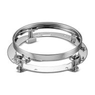 Anneau de fixation 7" phare compatible avec Harley Davidson Support de montage chrome
