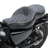 Doppel Sitzbank für Harley Davidson Sportster Forty-Eight 48 10-20 DB1 Sitz Craftride_0