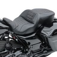 Motorrad Sitzbank Craftride TG3 Sitz für Harley Davidson Touring 09-20 schwarz_1