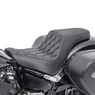 Doppel Sitzbank passend für Softail Low Rider / S / ST 18-24 Duo Sitz Craftride SP4 black