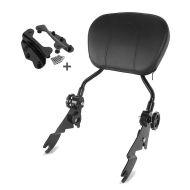 Sissy Bar Vario compatible avec Harley Davidson CVO Road Glide Ultra 11-13 avec Kit de Fixation noir Craftride