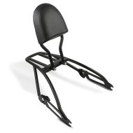 Sissy Bar avec porte bagages compatible avec Harley Davidson Street 750 / 500 15-20 Craftride