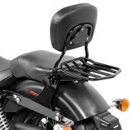Sissybar Harley Dyna Wide Glide 06-17 Craftride Fast Driver-M Flex inkl. Gepäckträger schwarz_1