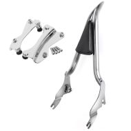 Sissybar passend für Harley Davidson Street Glide Special 15-23 + docking kit Craftride PV2 chrom