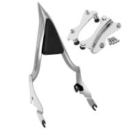 Sissy Bar compatible avec Harley Davidson Street Glide Special 15-23 + docking kit Craftride PV1 chrome