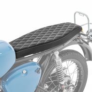 Selle plate compatible avec Simson S50 S51 S70 Craftride VS2 Siège noir