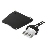 Kit de montage de selle solo compatible avec Harley Davidson Dyna Modelle 96-17 sans ressorts Epingles Craftride