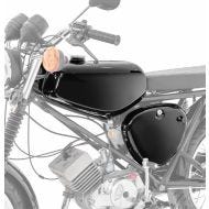 Tank / Benzintank passend für Simson S51 / S50 / S70 mit Seitendeckel Craftride schwarz