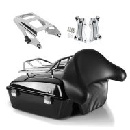 Top Case Chopped compatible avec Harley Davidson Street Glide 09-13 kit de montage porte bagage Craftride