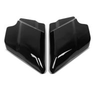 Carénage latéral paire compatible avec Harley Davidson Touring Couvercle latéral Craftride SV5 noir