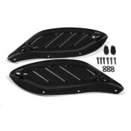 Déflecteur d'Aile latéral compatible avec Harley Davidson Electra Glide Classic 96-12 Craftride réglable noir