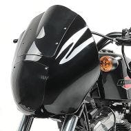 Lampenmaske passend für Harley Davidson Dyna / Sportster  Lichtmaske Craftride Q1 dunkel