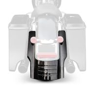 Prolongateur de Garde Boue arrière compatible avec Harley Davidson Touring 96-08 Craftride