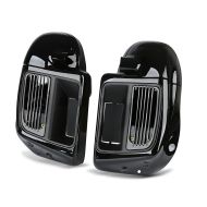 Beinschild passend für Harley Davidson Touring 14-24 Craftride belüftet schwarz