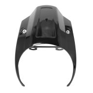 Lampenmaske passend für Harley Davidson Softail Street Bob 18-24 Scheinwerfer Verkleidung Craftride RM5 Windschild schwarz