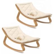 Set 2x Chaise à bascule compatible avec enfants KS5 Divit berceau à bascule compatible avec enfants/bébés