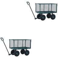 Set 2x Chariot de jardin chariot d'équipement Divit GW2 chariot de transport chariot de jardin 350 kg