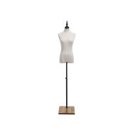 Mannequin réglable en hauteur Divit BK2189 Mannequin factice de tailleur Blanc