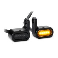 LED Blinker passend für Aprilia RS 660 / 125 mit E-Prüfzeichen Lumitecs TX13 schwarz getönt