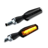 LED Blinker passend für Yamaha R7 / Tenere 700 mit E-Prüfzeichen Lumitecs TX15 schwarz getönt