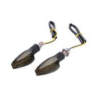 Clignotants LED moto Lumitecs RP12 ECE 2 pièces teinté nr