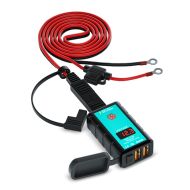 12V USB Steckdose passend für Kawasaki Z H2 / Z 125 Lumitecs