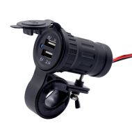 12V Motorrad USB Steckdose Lumitecs US21
