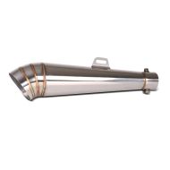 Zaddox Endschalldämpfer passend für Ducati Scrambler / Café Racer Auspuff GP-S