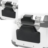 2x Coussin dosseret passager compatible avec BMW Topcase aluminium autocollant RL2 Discount Set