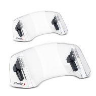 2 x Windschild Spoiler Aufsatz Clip-On Puig Spar-Set 20764W Aufsatzspoiler klar