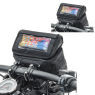 2x Sacoche de guidon pour motos Custom support smartphone GPS Craftride LB2 Discount Set