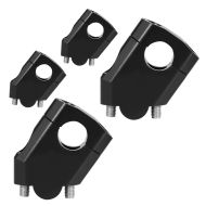 2x Lenkererhöhung Tourtecs 40mm Aluminium passend für Lenker mit Ø 22mm 7/8" schwarz Spar-Set