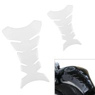 2x Motorrad Tankpad Fishbone Zaddox Tankschutz Aufkleber universal klar Spar-Set