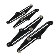 2 x Windschutzscheibe / Windschild  Höhenverstellung passend für Yamaha Tenere 700 19-24 Airoad Spar-Set