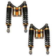 2x Amortisseurs arrière moto 320mm suspension paire universel RS2G Discount Set