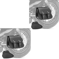 2x Sacoche de bras oscillant + sac interieur pour motos custom Craftride DYT Discount Set