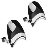 2x Pare brise / Bulle Saute vent Craftride CW16 universal noir Discount Set