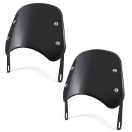 2x Pare brise moto / Bulle saute universal FB3 Craftride noir Discount Set