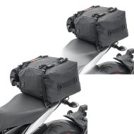 2x Motorrad Hecktasche KH3 Bagtecs Rucksack 30 Liter schwarz Spar-Set