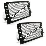 2x Protection de radiateur / Grille Cache compatible avec Kawasaki Vulcan S / Café 15-19 KG1 Discount Set