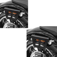 2x Satteltaschenhalter passend für Harley Davidson Dyna 91-17 Kofferträger abnehmbar Craftride QL rechts Spar-Set