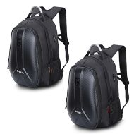 2x Sac à dos moto coque rigide Bagtecs Carbon II avec connexion USB 37Ltr noir Discount Set